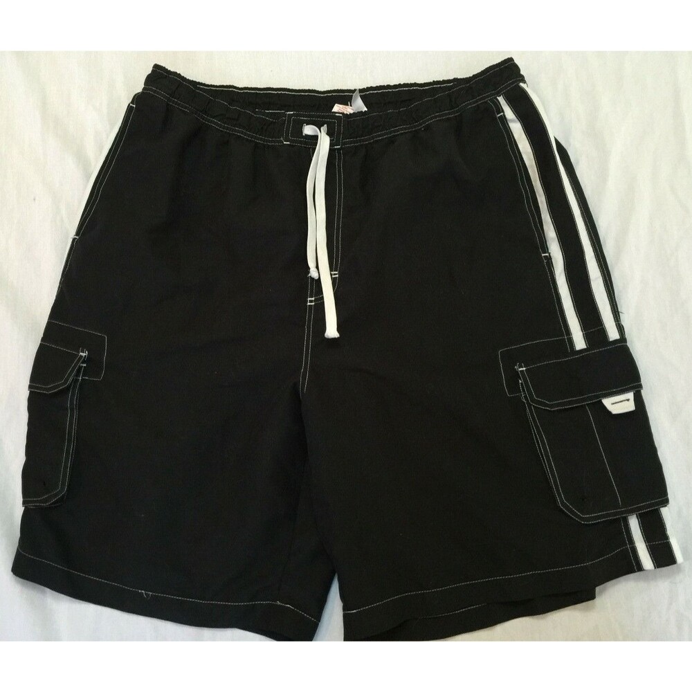 OPEN TRAILS CARGO MENS SWIM SHORTS SIZE XL